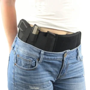 Tactical Hidden Holster Portable Belly Holster Concealed Carry.