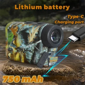 Camouflage 1200 Yards Hunting Rangefinder 6X Laser Range finder.