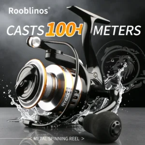 Rooblinos RY 1000-7000 Series Spinning Fishing Reel.