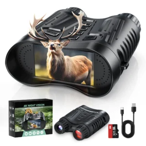 Night Vision Binoculars Goggles 8X Digital Zoom 1000ft HD 1080P.