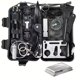 28-in-1 Survival Gear Set Tactical Tools Outdoor Camping.