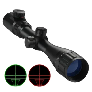4-16x40 AO Tactical Scope Red Green Illuminated Hunting Sight.