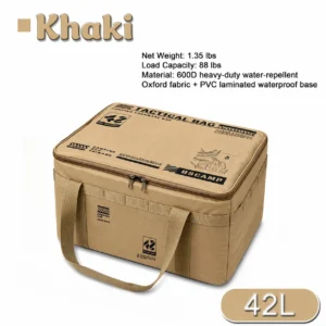 Large Capacity Camping Storage Bag Heavy Duty Water Repellent.